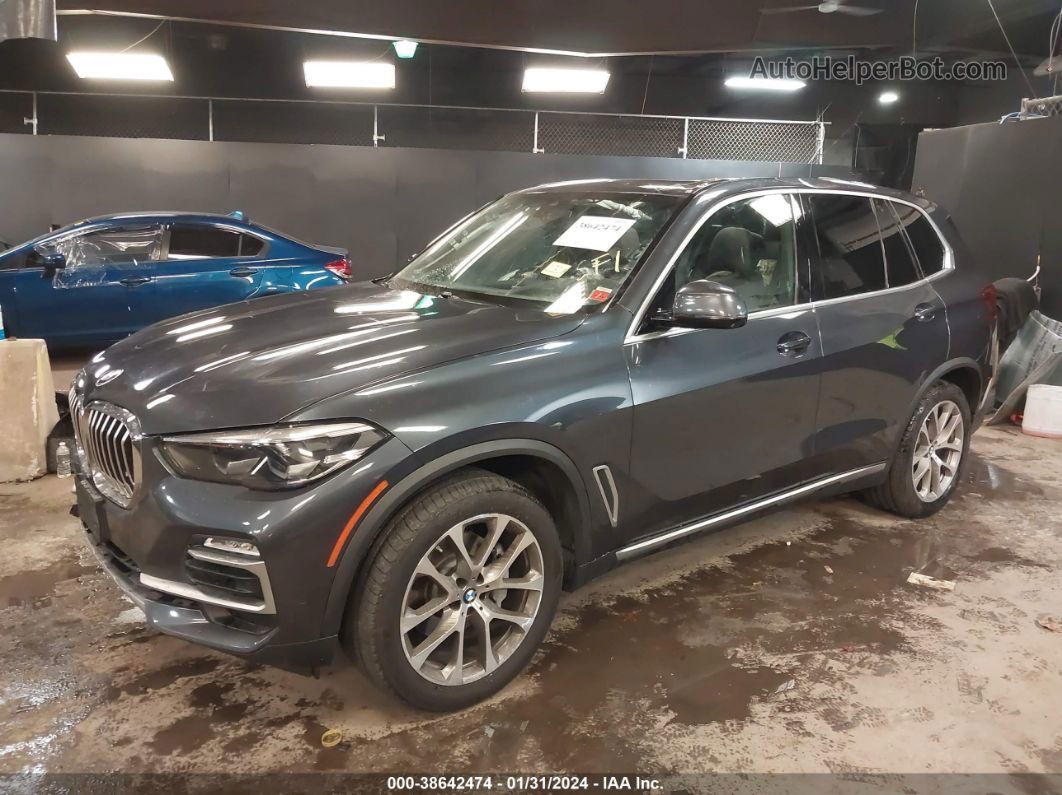 2019 Bmw X5 Xdrive40i Gray vin: 5UXCR6C50KLK83934