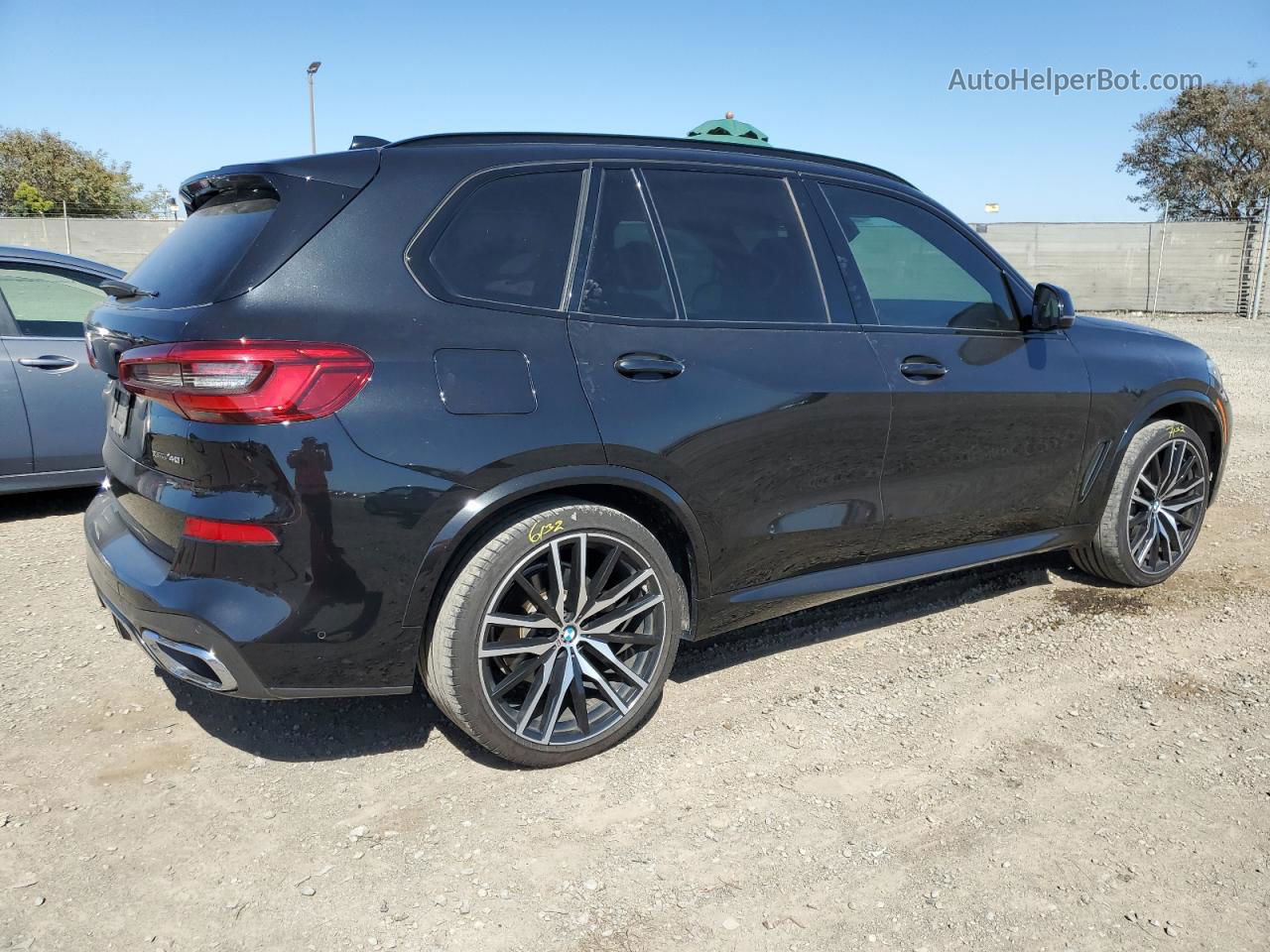 2019 Bmw X5 Xdrive40i Black vin: 5UXCR6C50KLK85053