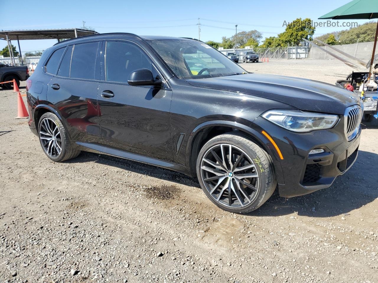 2019 Bmw X5 Xdrive40i Черный vin: 5UXCR6C50KLK85053