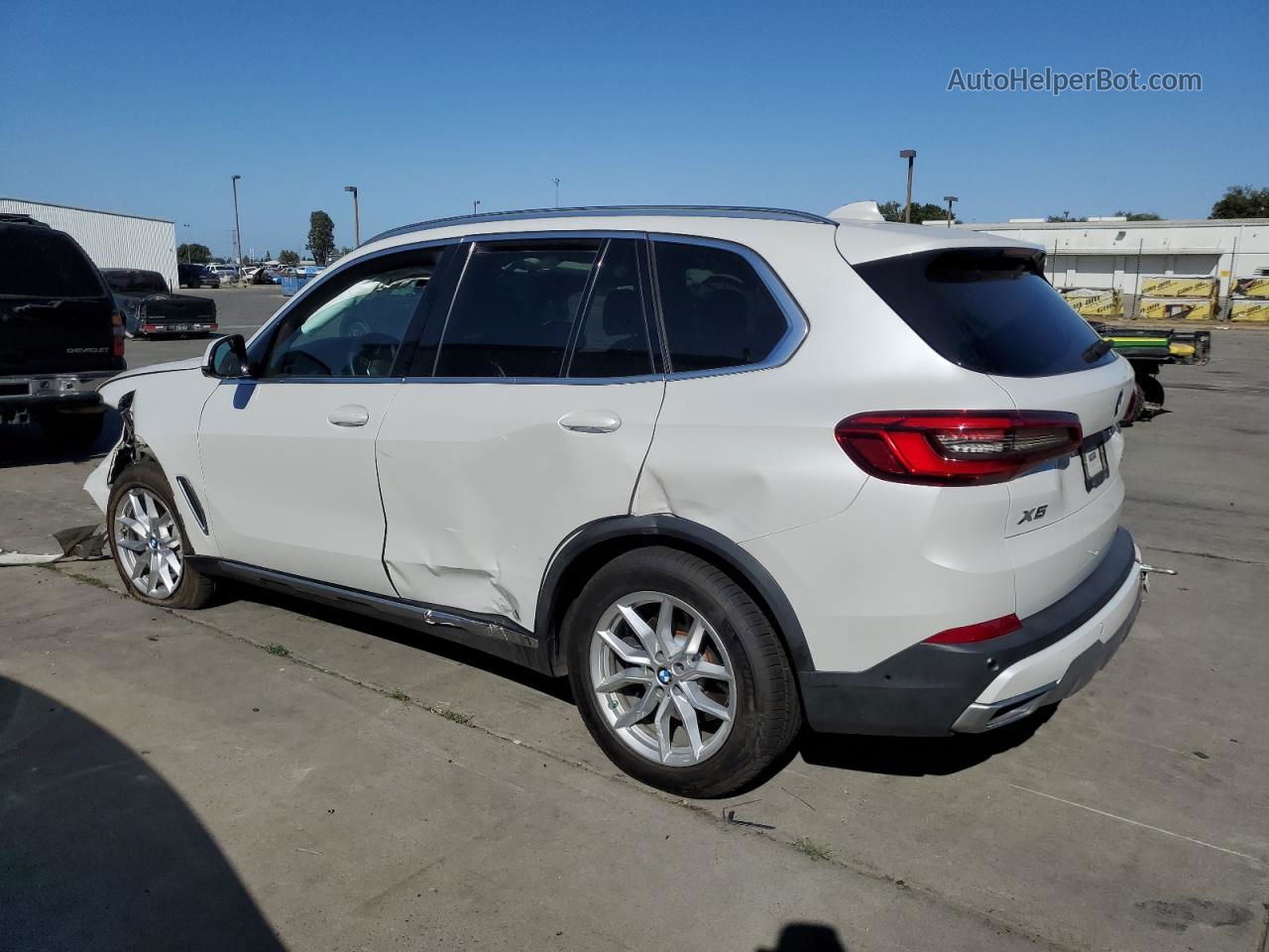 2019 Bmw X5 Xdrive40i White vin: 5UXCR6C50KLL05866