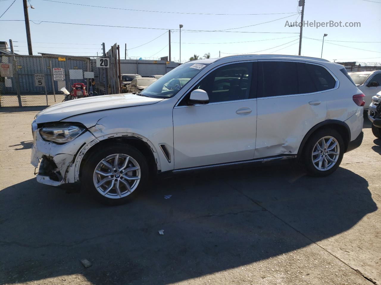 2019 Bmw X5 Xdrive40i Белый vin: 5UXCR6C50KLL05866