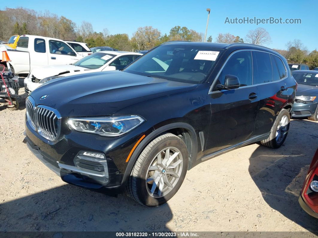 2019 Bmw X5 Xdrive40i Black vin: 5UXCR6C50KLL22621