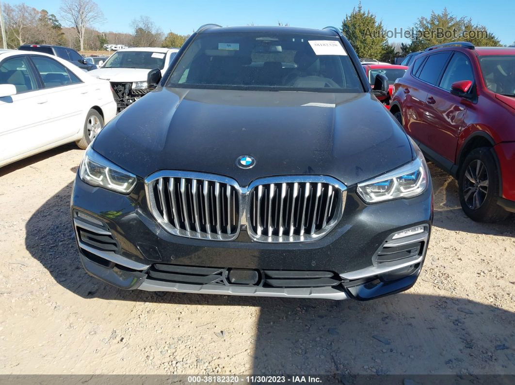 2019 Bmw X5 Xdrive40i Black vin: 5UXCR6C50KLL22621