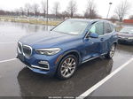 2019 Bmw X5 Xdrive40i Blue vin: 5UXCR6C50KLL39130