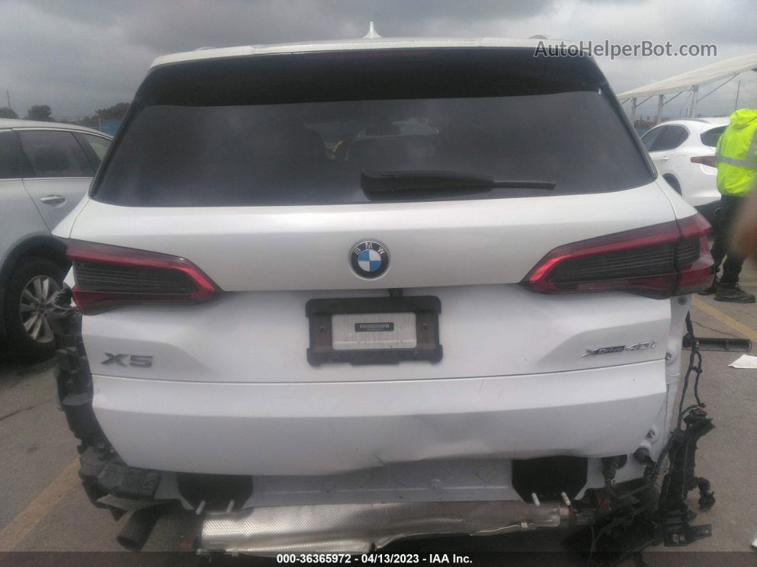 2019 Bmw X5 Xdrive40i White vin: 5UXCR6C50KLL39175