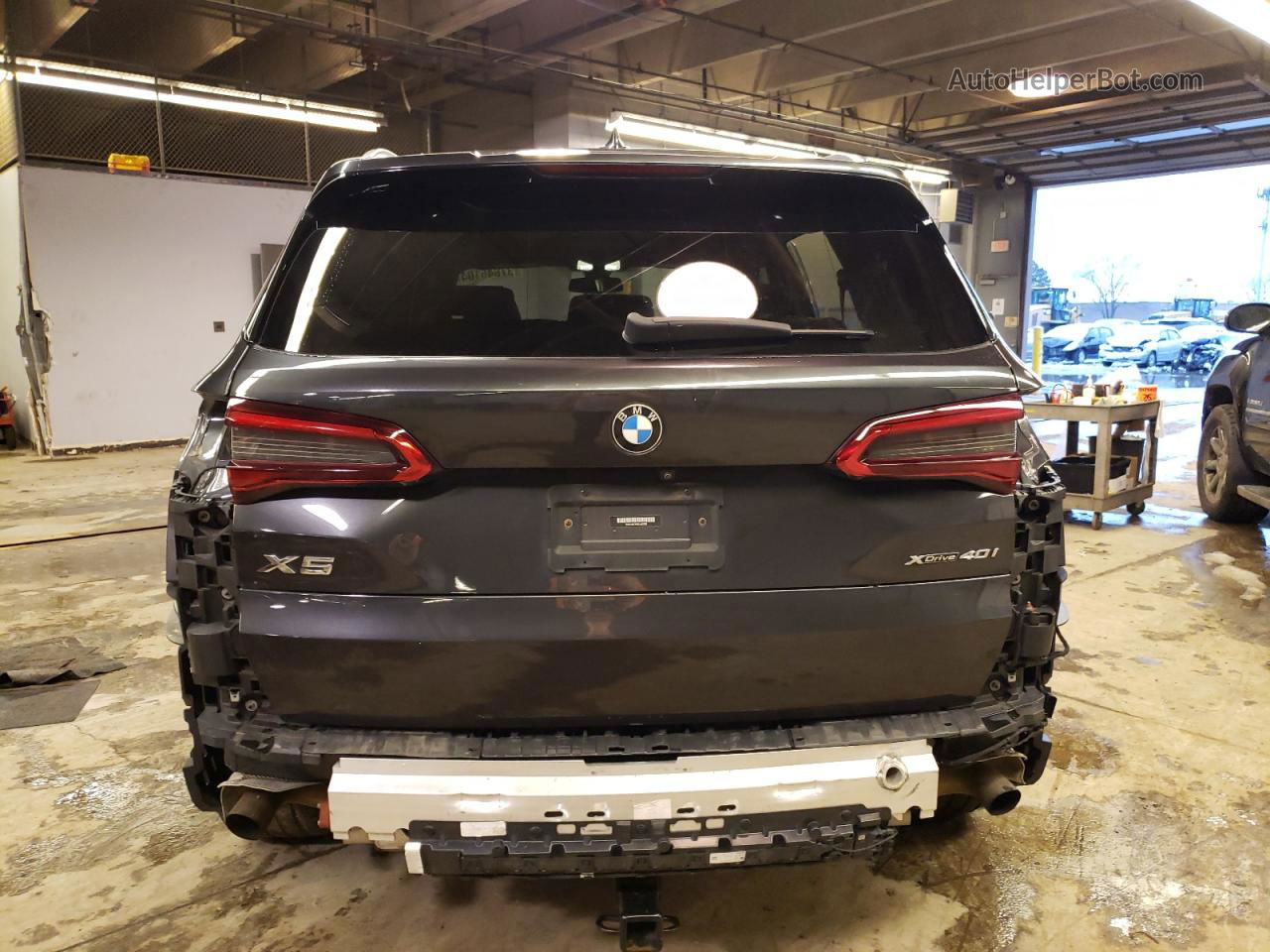 2019 Bmw X5 Xdrive40i Угольный vin: 5UXCR6C50KLL40780