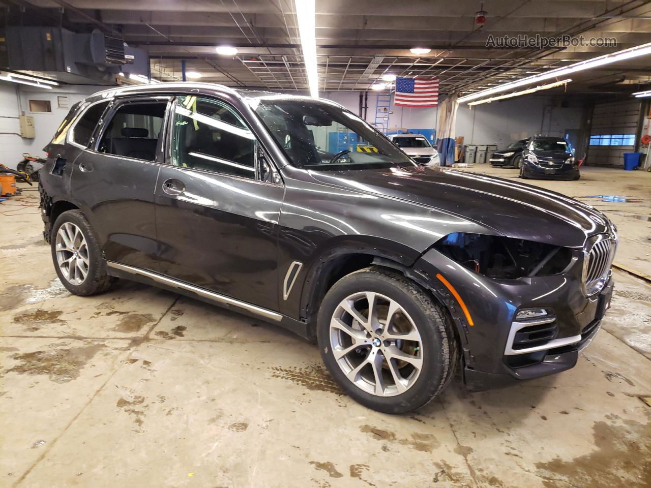 2019 Bmw X5 Xdrive40i Угольный vin: 5UXCR6C50KLL40780