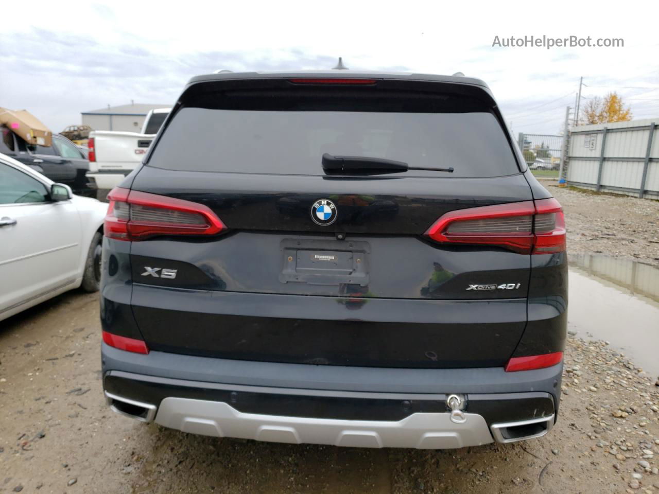 2019 Bmw X5 Xdrive40i Black vin: 5UXCR6C50KLL61922