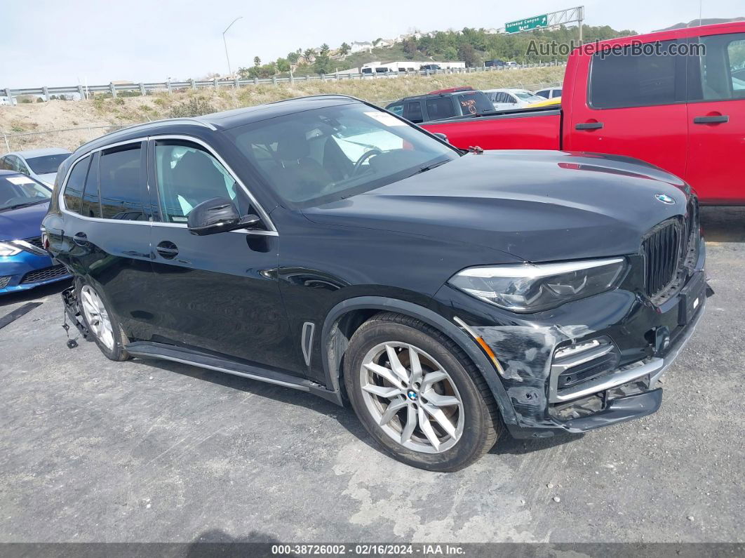 2019 Bmw X5 Xdrive40i Black vin: 5UXCR6C50KLL62813