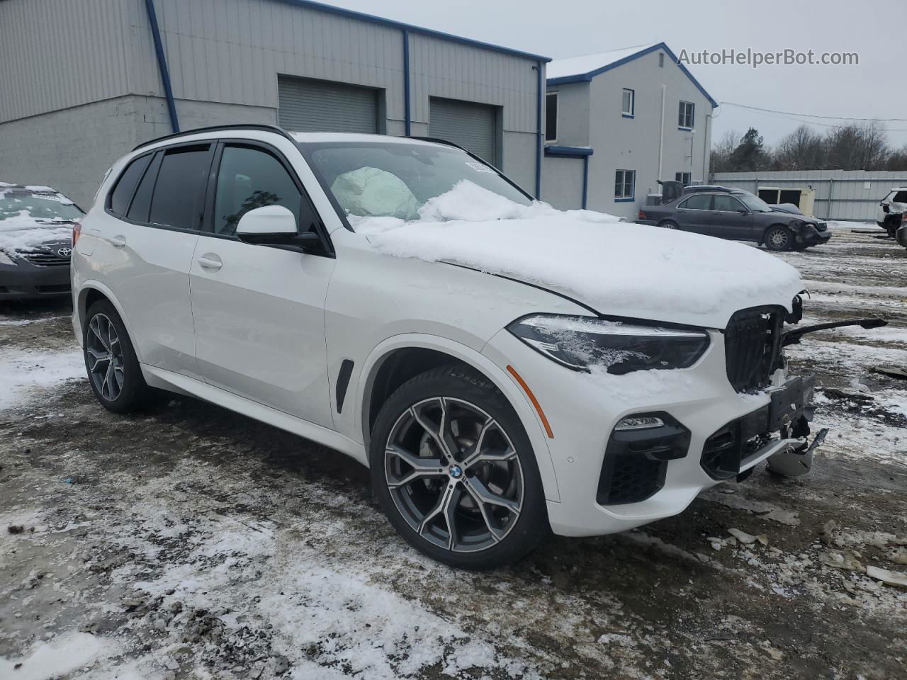 2019 Bmw X5 Xdrive40i White vin: 5UXCR6C50KLL63783