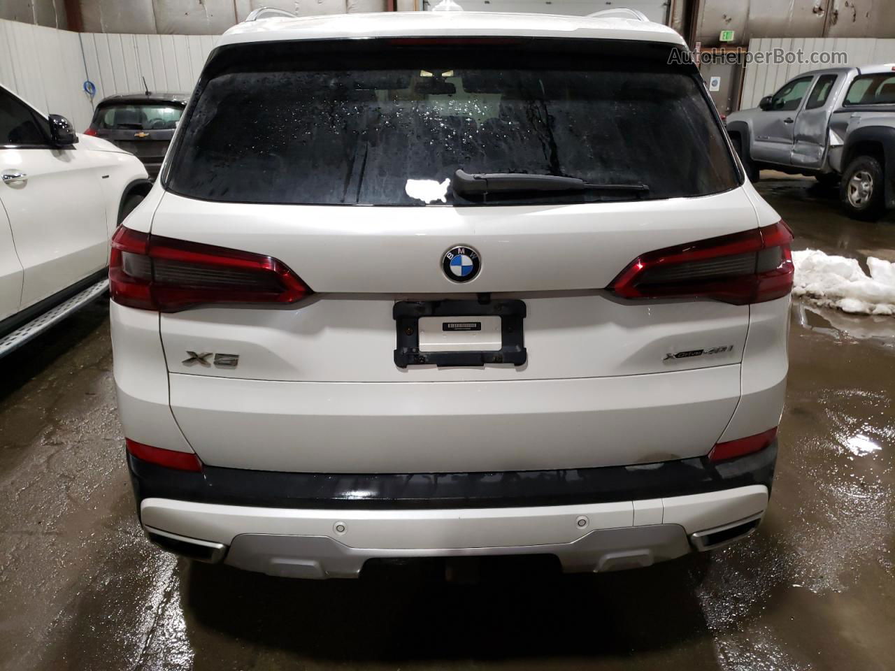 2019 Bmw X5 Xdrive40i White vin: 5UXCR6C51KLK88284