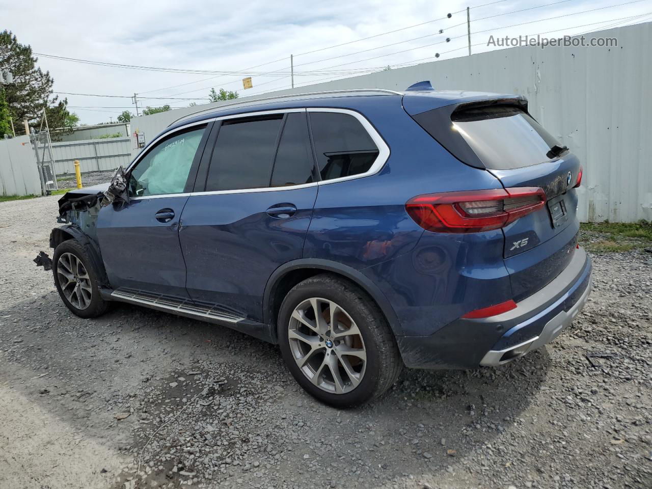 2019 Bmw X5 Xdrive40i Синий vin: 5UXCR6C51KLK88950