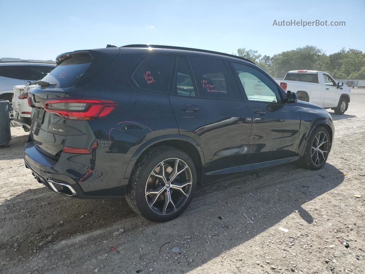 2019 Bmw X5 Xdrive40i Black vin: 5UXCR6C51KLL01728