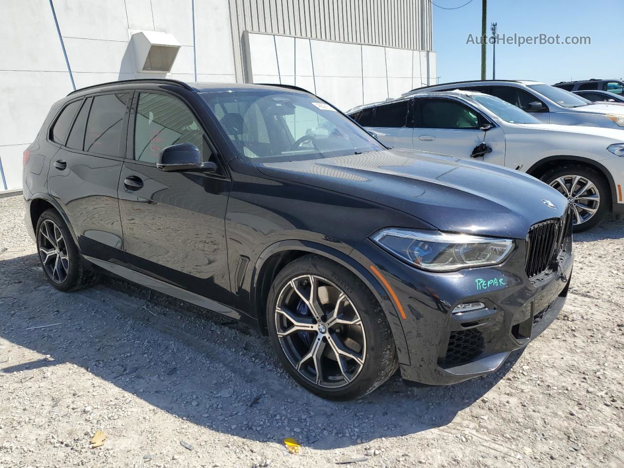 2019 Bmw X5 Xdrive40i Black vin: 5UXCR6C51KLL01728