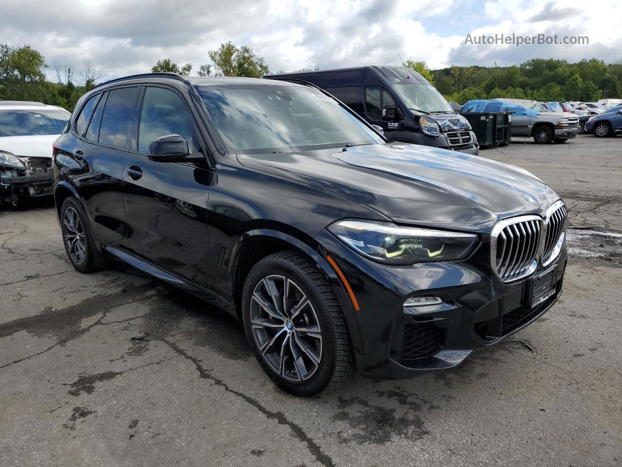 2019 Bmw X5 Xdrive40i Black vin: 5UXCR6C51KLL02751