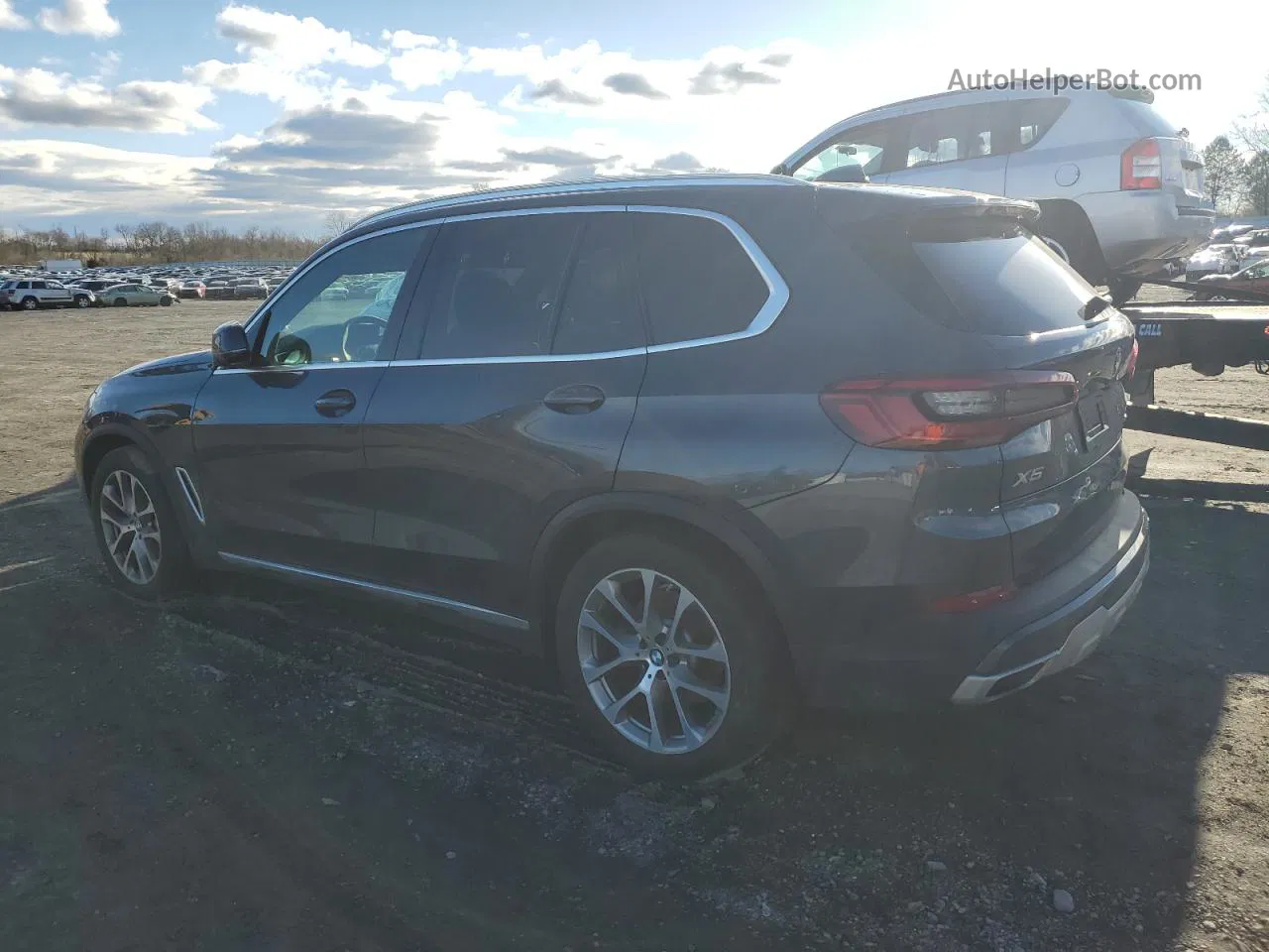 2019 Bmw X5 Xdrive40i Серый vin: 5UXCR6C51KLL10087