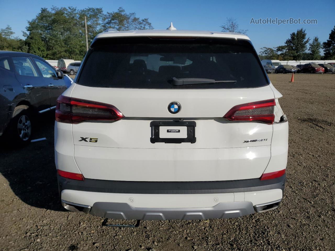 2019 Bmw X5 Xdrive40i White vin: 5UXCR6C51KLL12695