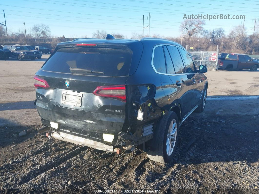 2019 Bmw X5 Xdrive40i Black vin: 5UXCR6C51KLL23079