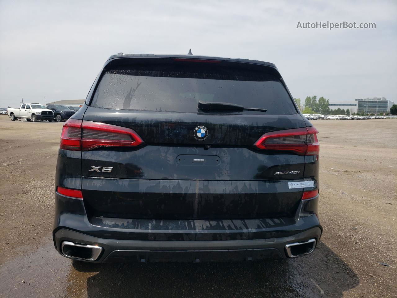 2019 Bmw X5 Xdrive40i Black vin: 5UXCR6C51KLL27732