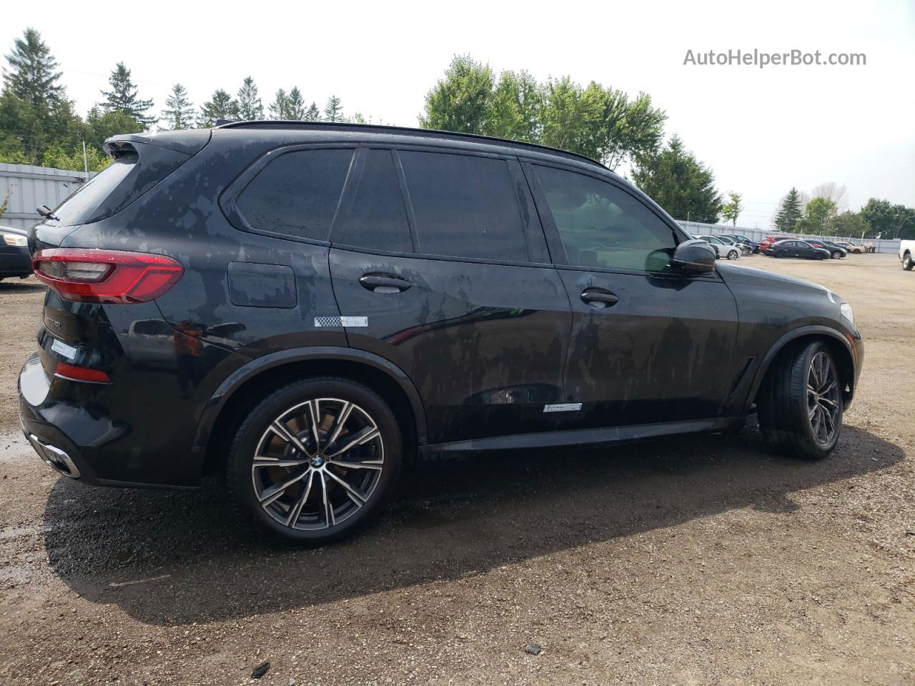 2019 Bmw X5 Xdrive40i Черный vin: 5UXCR6C51KLL27732