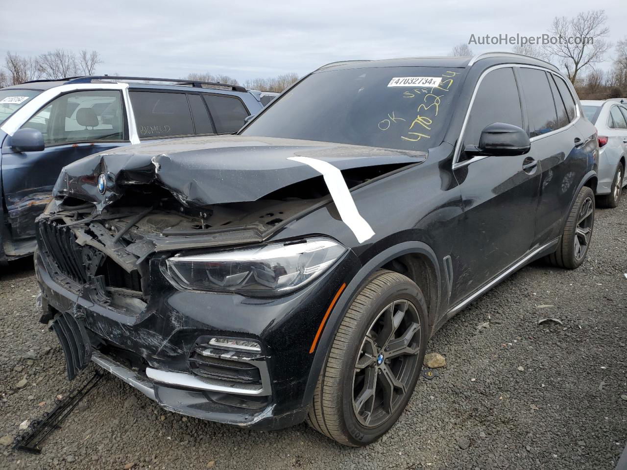 2019 Bmw X5 Xdrive40i Black vin: 5UXCR6C51KLL40206