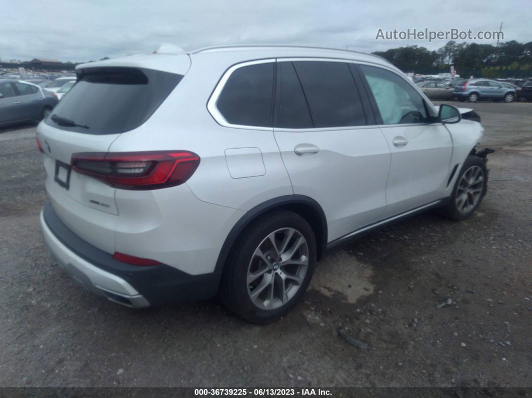 2019 Bmw X5 Xdrive40i White vin: 5UXCR6C51KLL52534