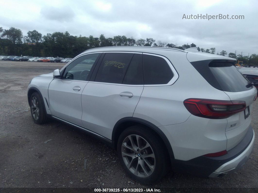 2019 Bmw X5 Xdrive40i White vin: 5UXCR6C51KLL52534