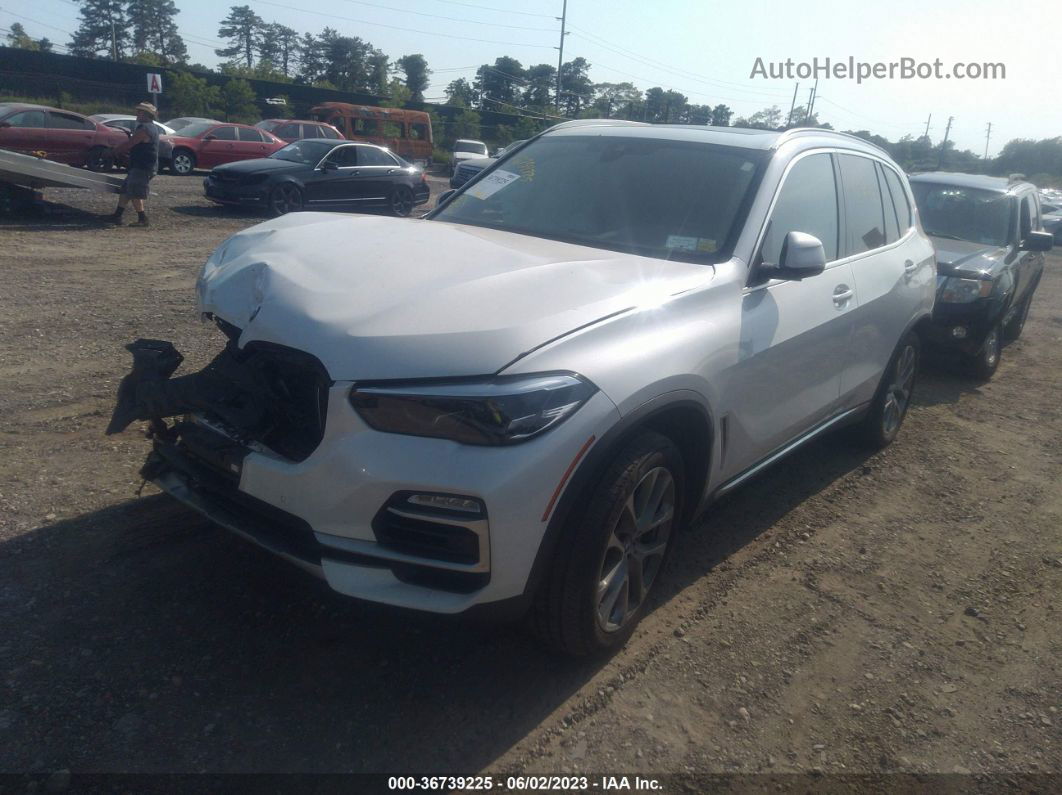 2019 Bmw X5 Xdrive40i White vin: 5UXCR6C51KLL52534