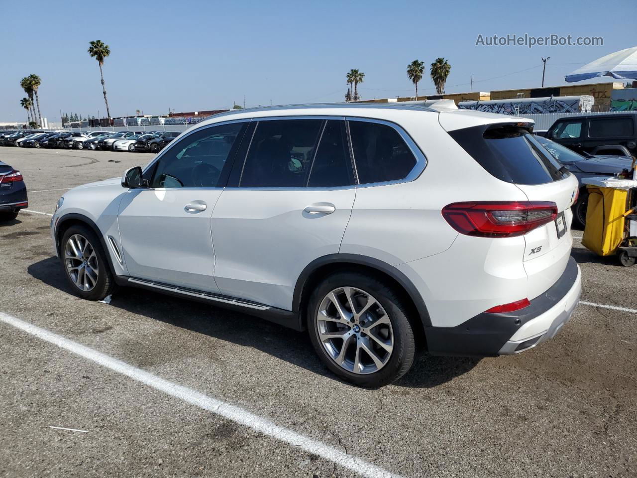 2019 Bmw X5 Xdrive40i White vin: 5UXCR6C51KLL62075