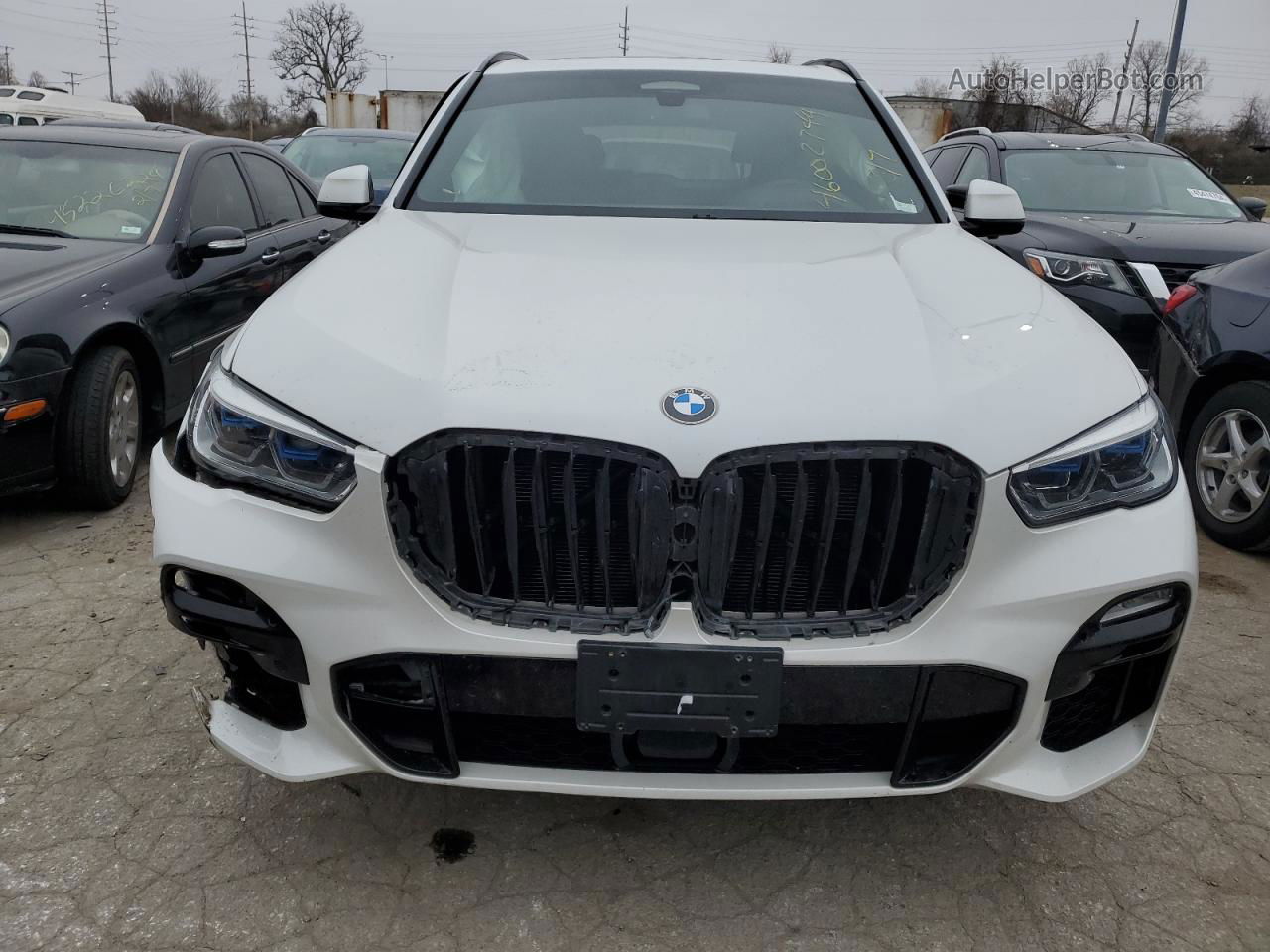 2019 Bmw X5 Xdrive40i White vin: 5UXCR6C52KLL04864