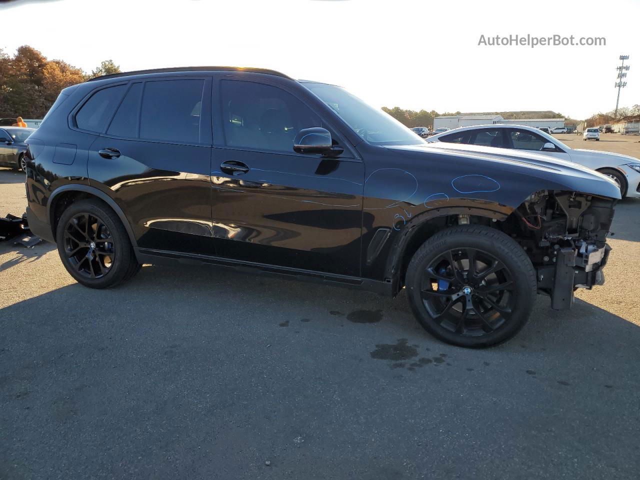 2019 Bmw X5 Xdrive40i Black vin: 5UXCR6C52KLL10910