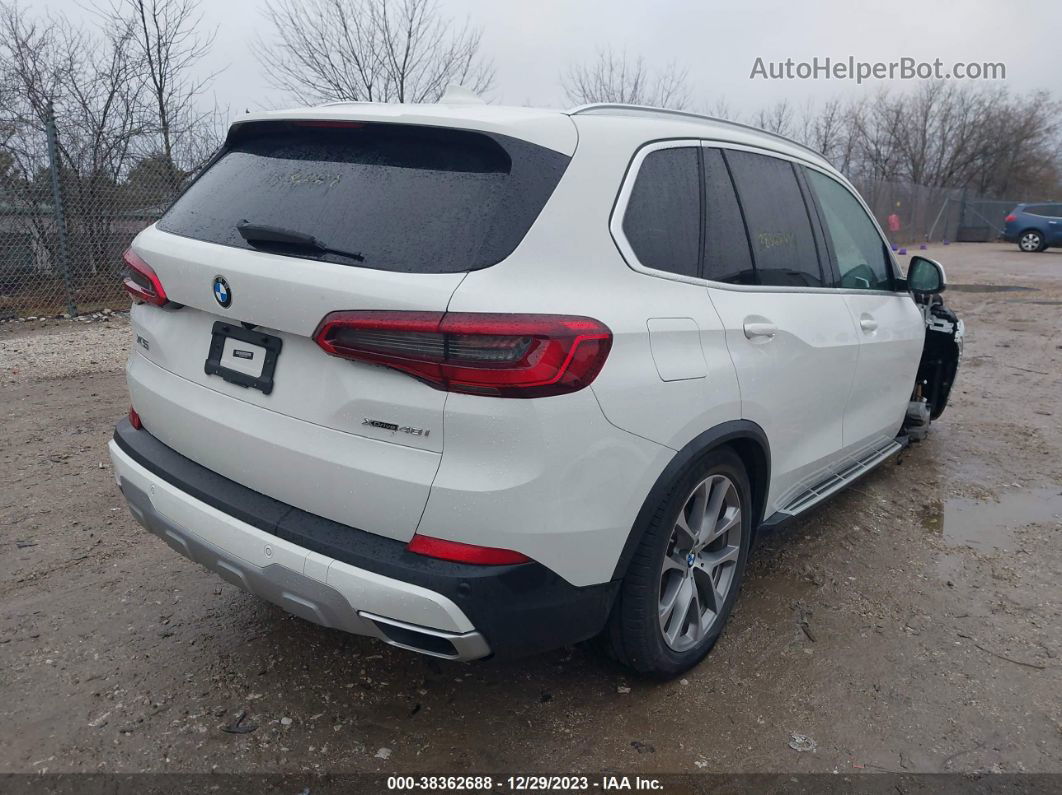 2019 Bmw X5 Xdrive40i White vin: 5UXCR6C52KLL14925