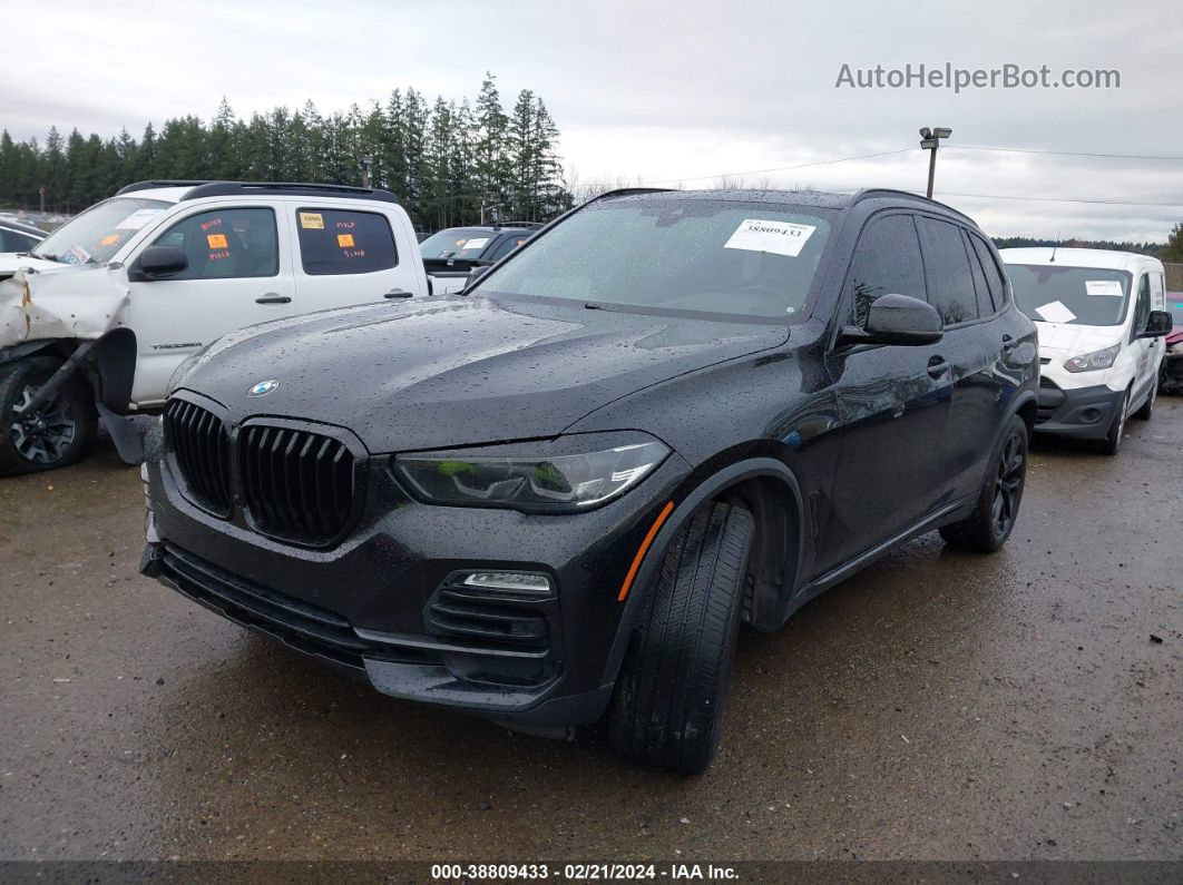 2019 Bmw X5 Xdrive40i Черный vin: 5UXCR6C52KLL22135