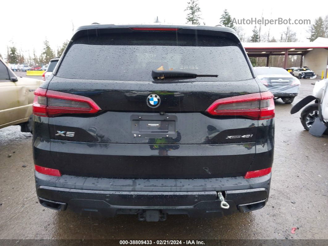 2019 Bmw X5 Xdrive40i Black vin: 5UXCR6C52KLL22135