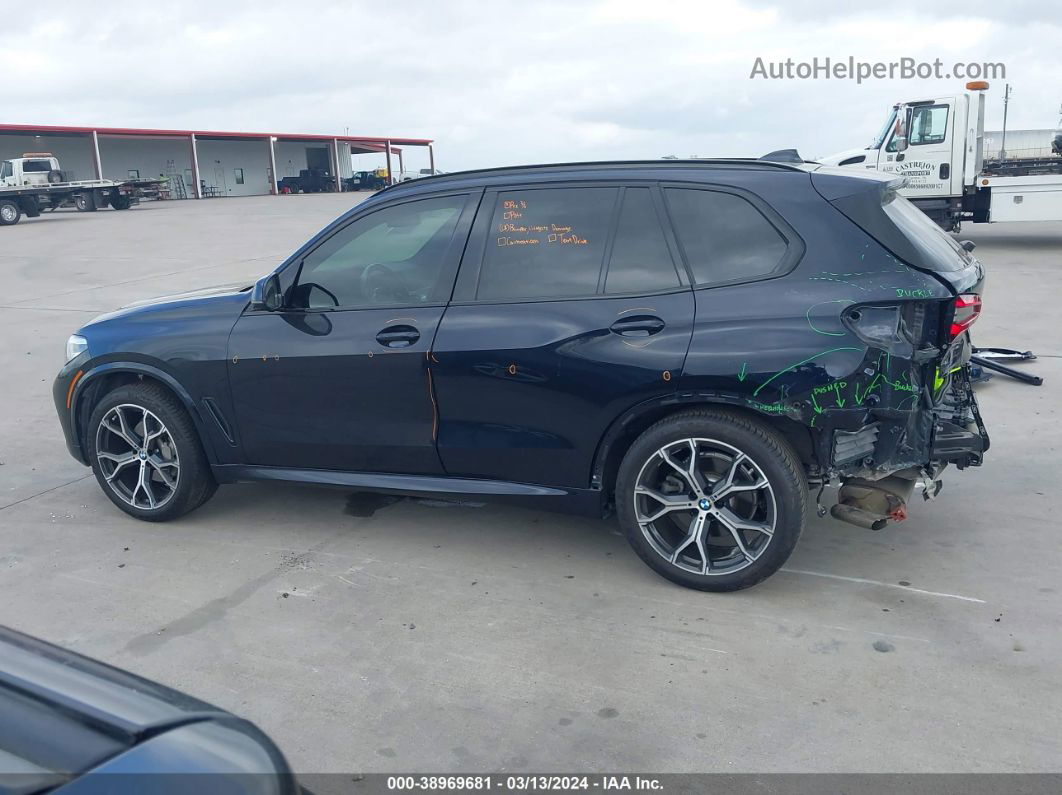 2019 Bmw X5 Xdrive40i Blue vin: 5UXCR6C52KLL25441