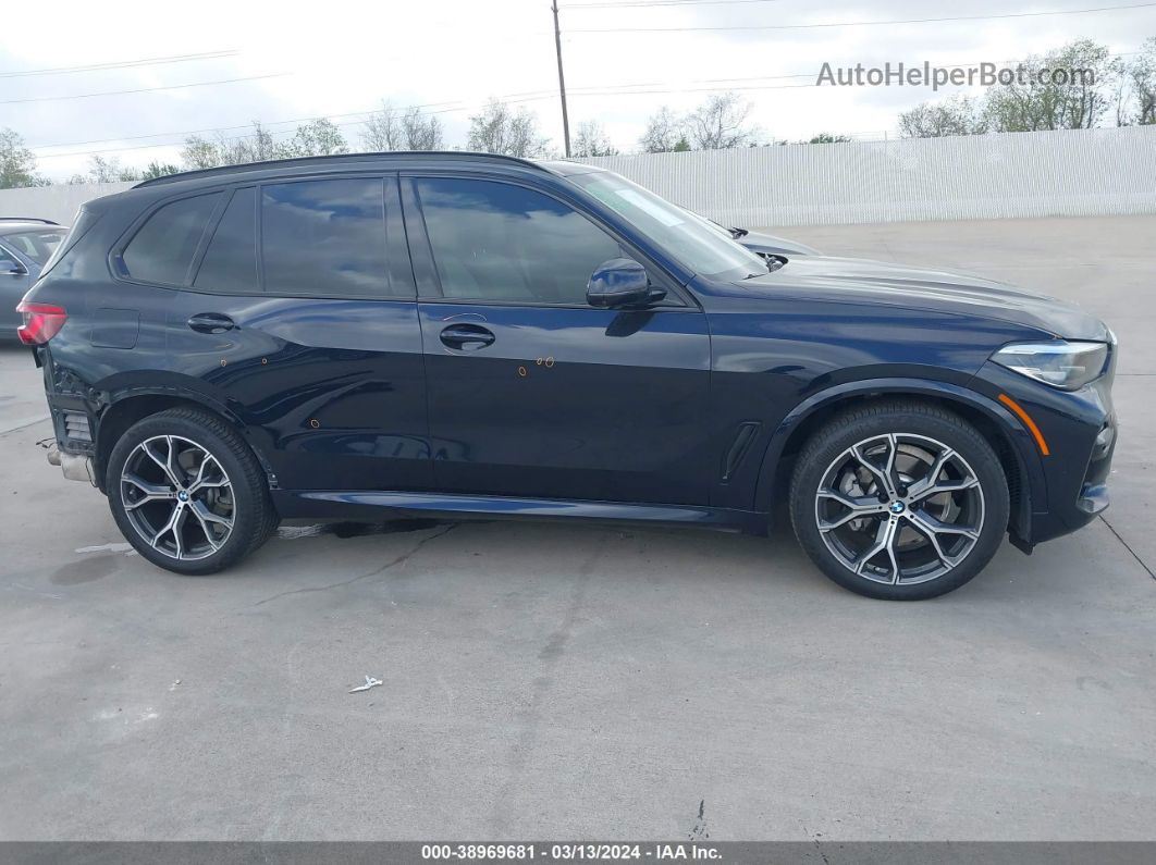 2019 Bmw X5 Xdrive40i Синий vin: 5UXCR6C52KLL25441