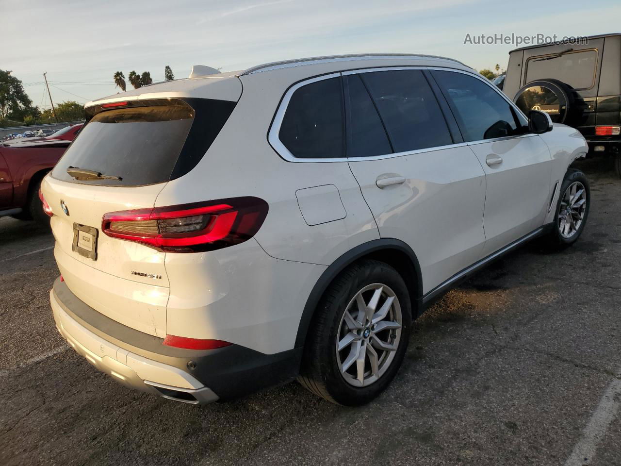 2019 Bmw X5 Xdrive40i White vin: 5UXCR6C52KLL25732