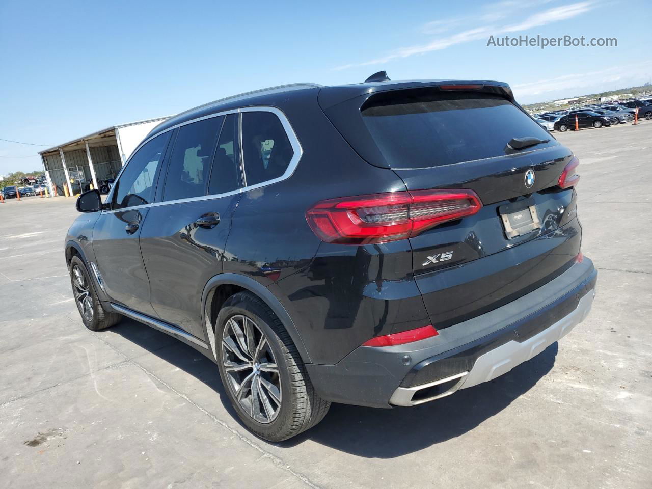 2019 Bmw X5 Xdrive40i Black vin: 5UXCR6C52KLL27173