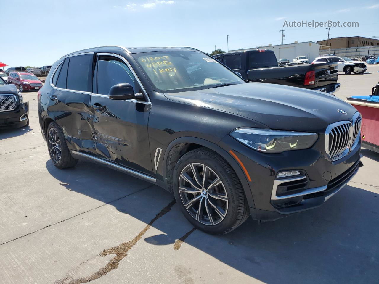 2019 Bmw X5 Xdrive40i Black vin: 5UXCR6C52KLL27173