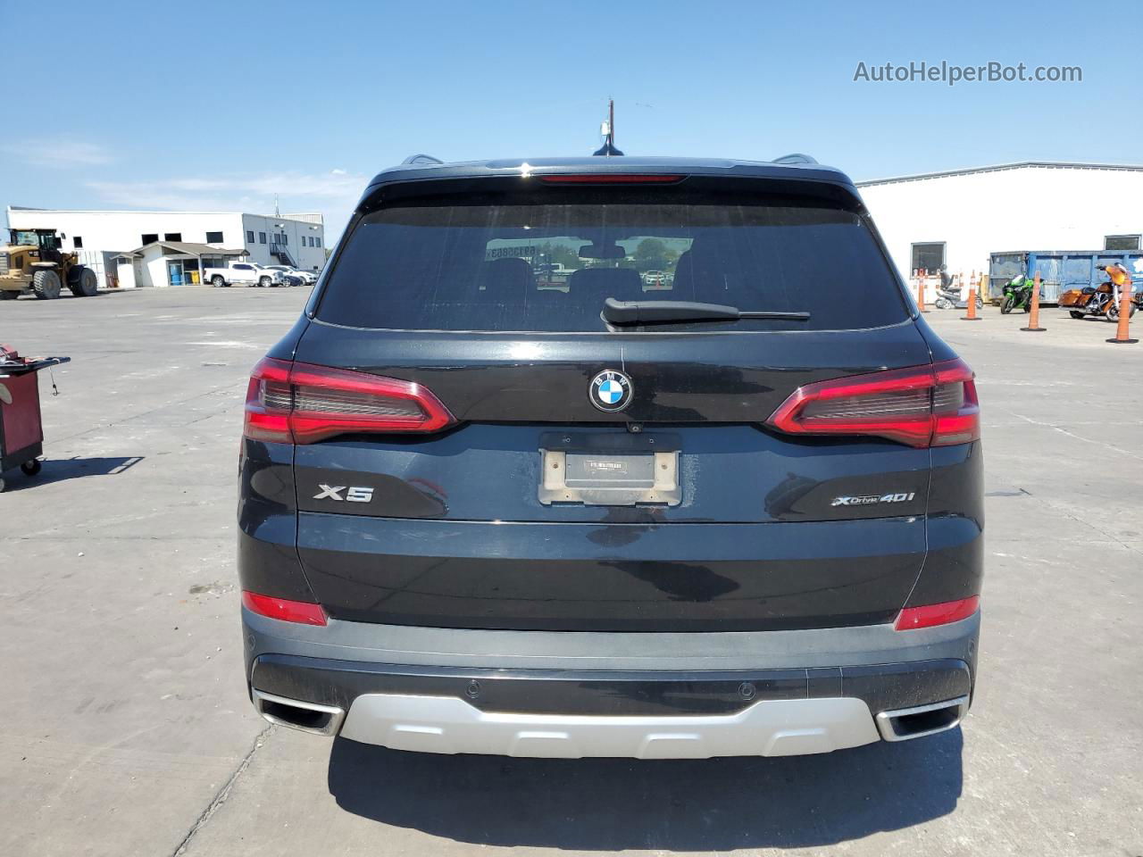 2019 Bmw X5 Xdrive40i Black vin: 5UXCR6C52KLL27173