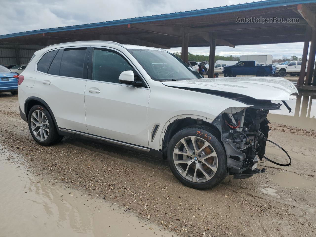 2019 Bmw X5 Xdrive40i White vin: 5UXCR6C52KLL52137