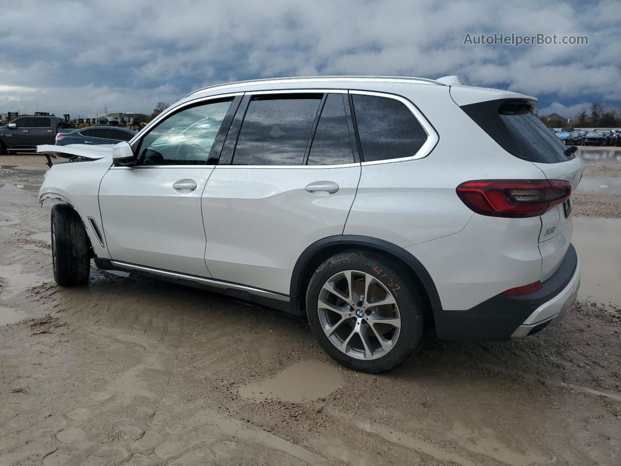 2019 Bmw X5 Xdrive40i White vin: 5UXCR6C52KLL52137