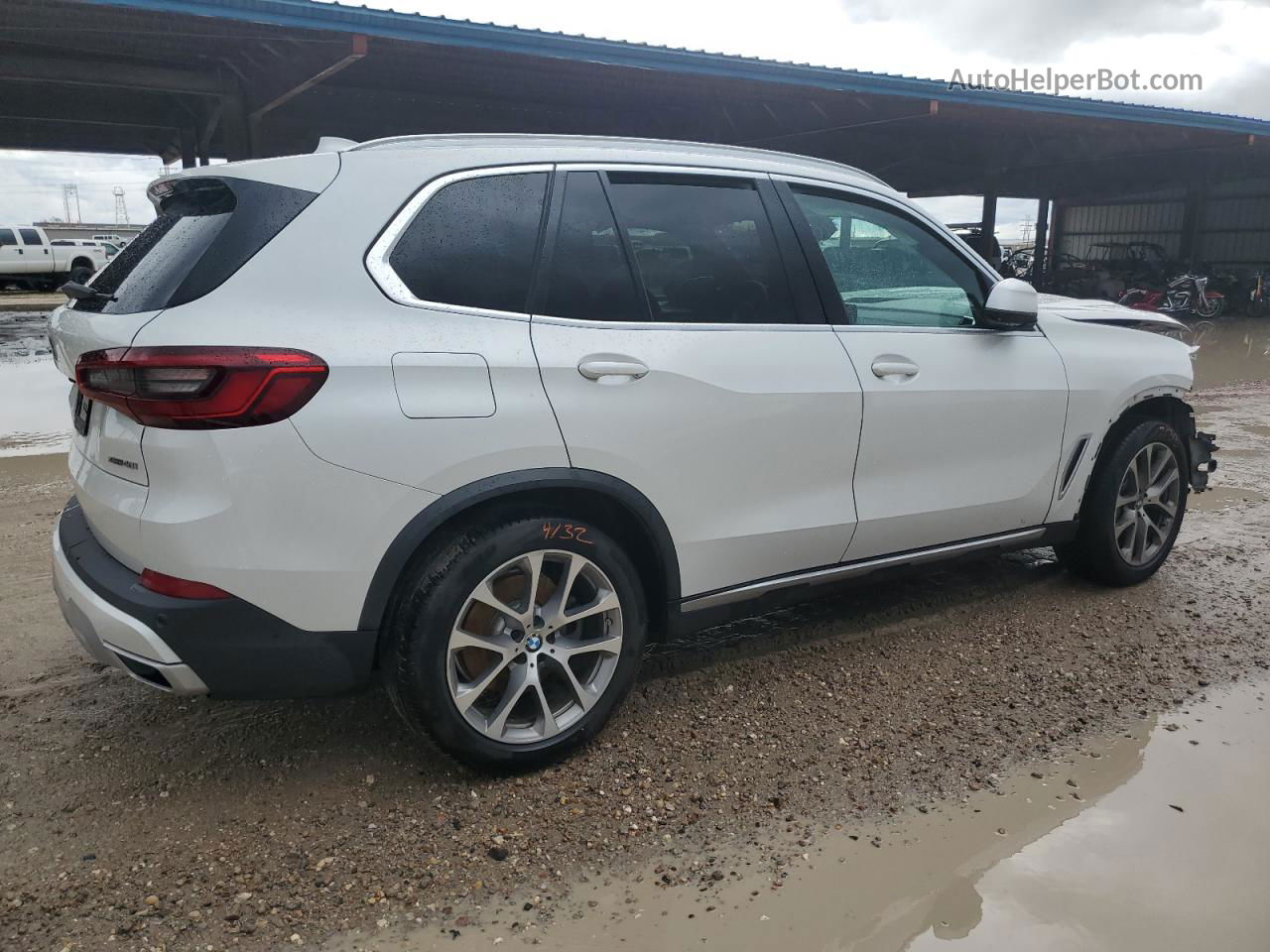 2019 Bmw X5 Xdrive40i White vin: 5UXCR6C52KLL52137