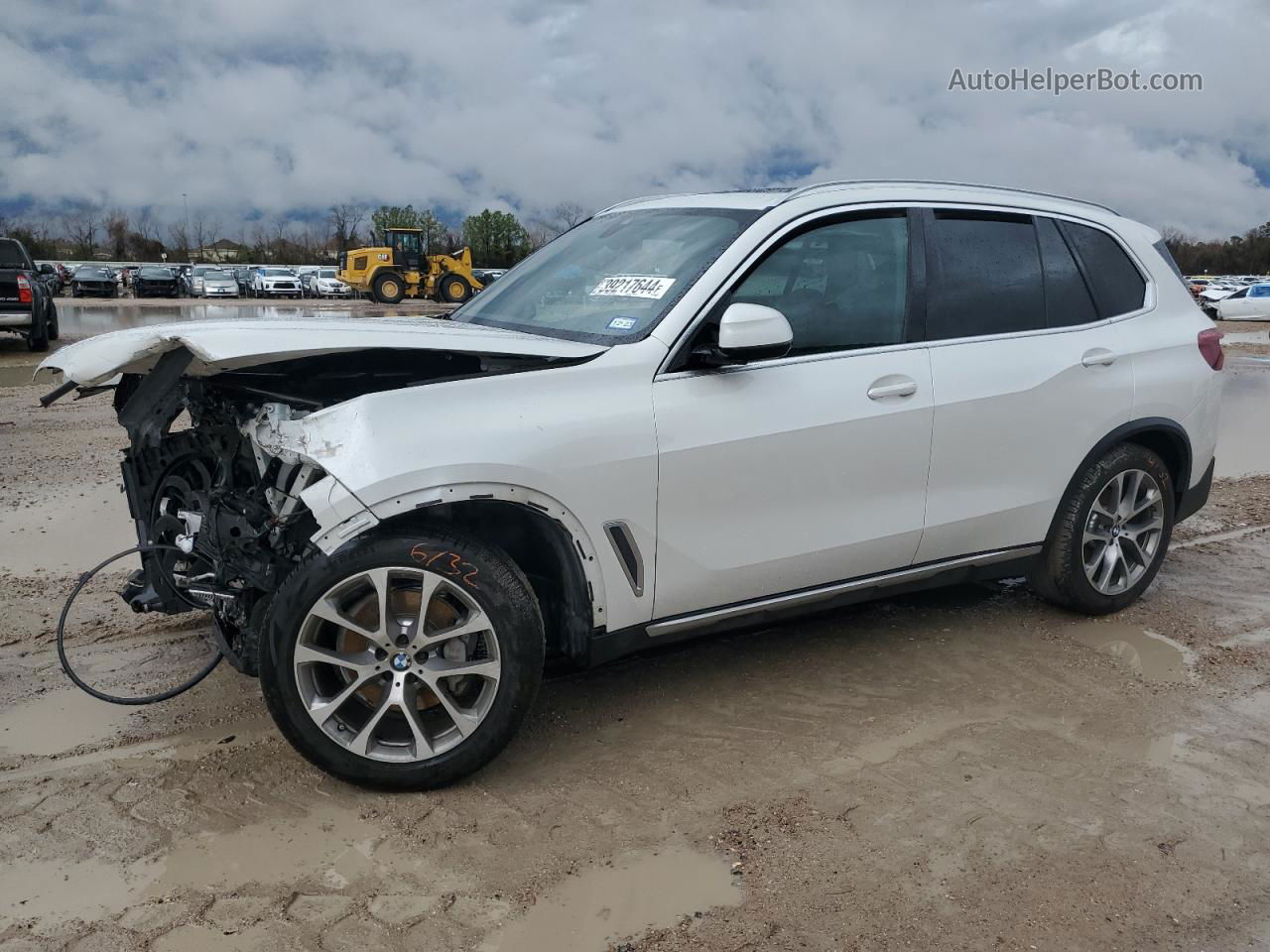 2019 Bmw X5 Xdrive40i White vin: 5UXCR6C52KLL52137