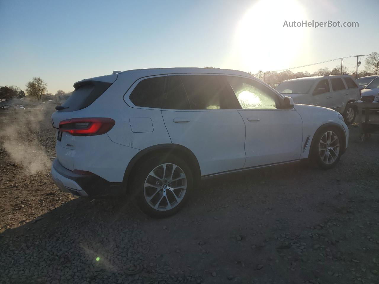 2019 Bmw X5 Xdrive40i White vin: 5UXCR6C53KLK79246