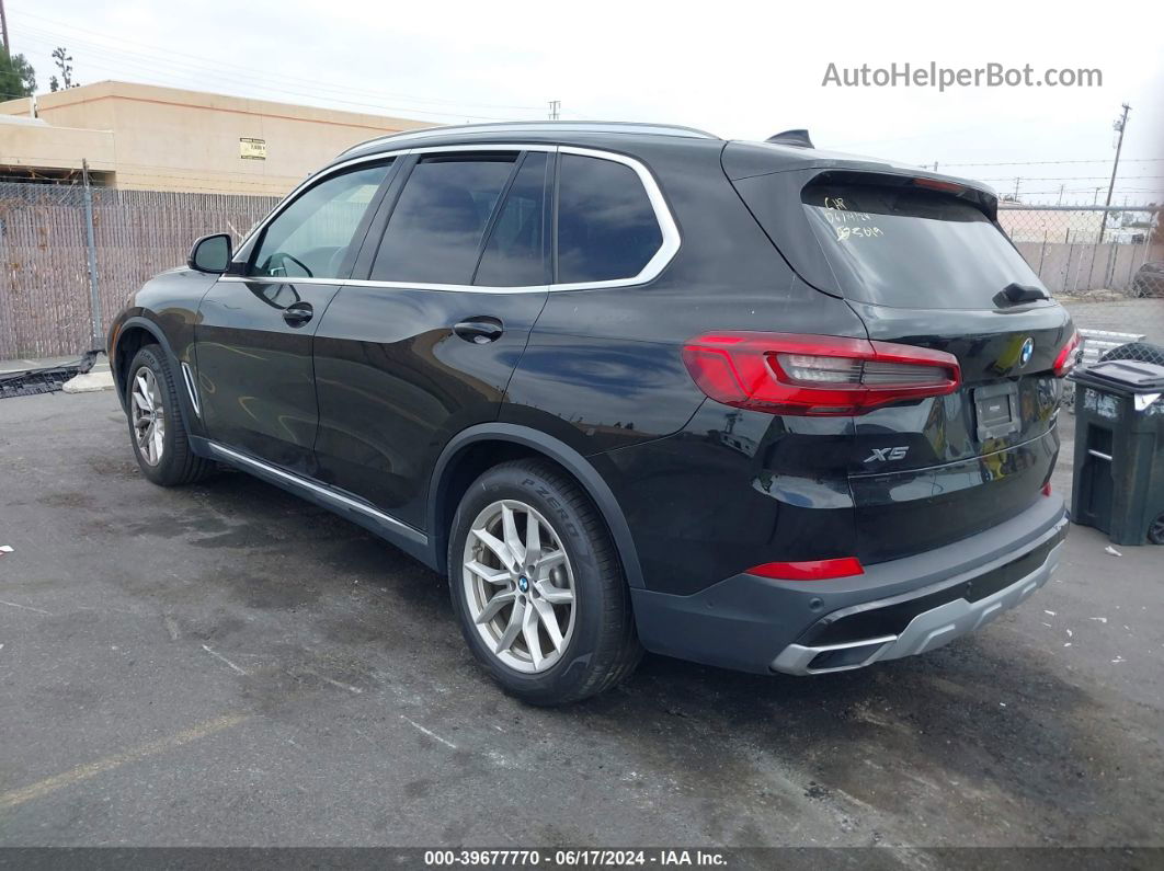 2019 Bmw X5 Xdrive40i Black vin: 5UXCR6C53KLK80977