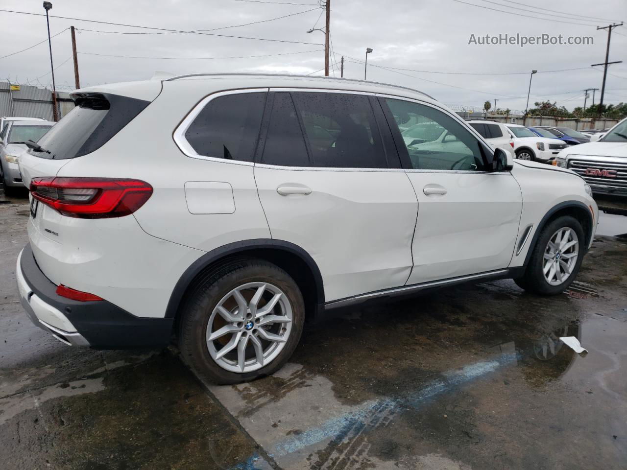 2019 Bmw X5 Xdrive40i Белый vin: 5UXCR6C53KLL08454