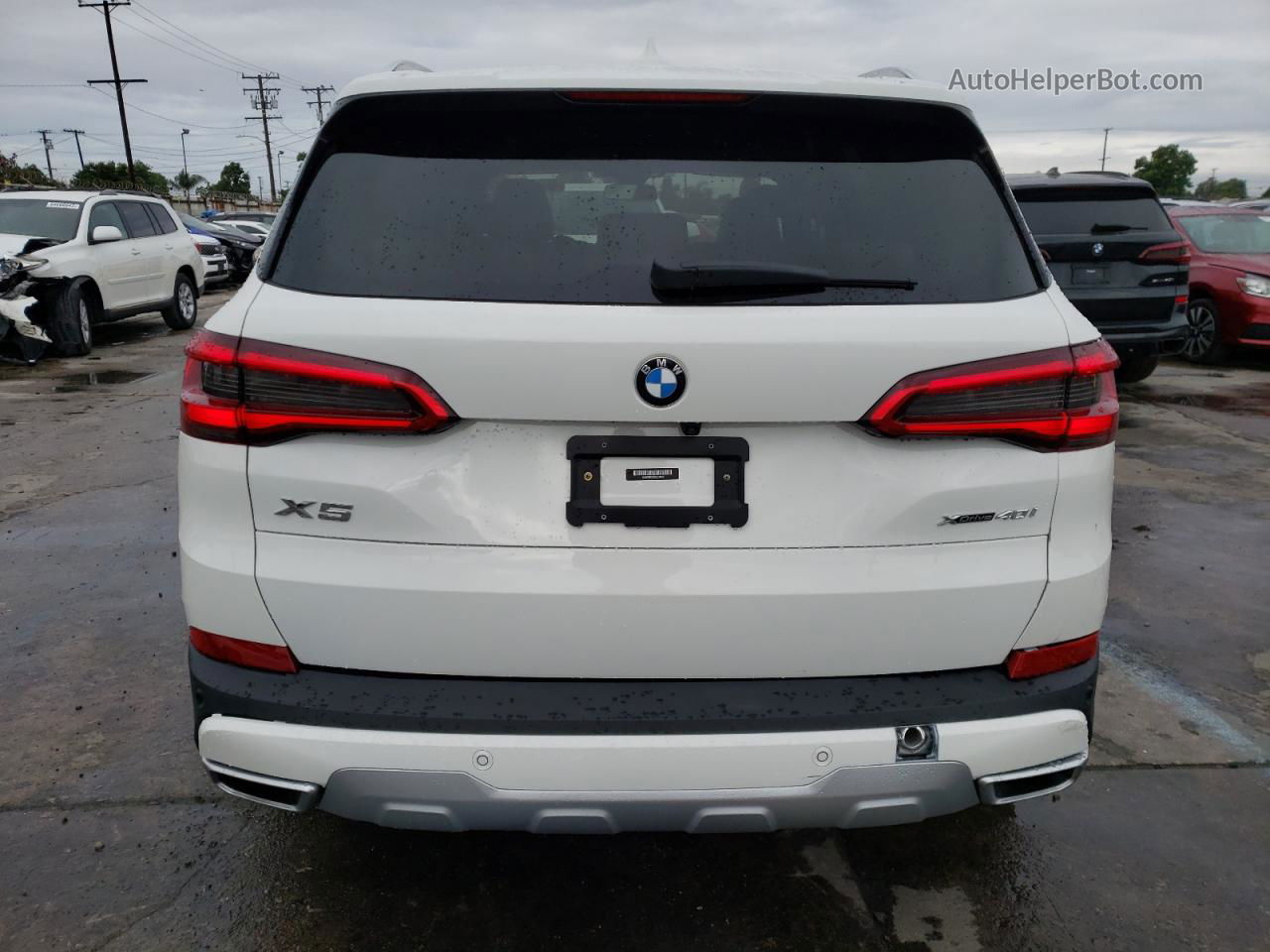 2019 Bmw X5 Xdrive40i Белый vin: 5UXCR6C53KLL08454