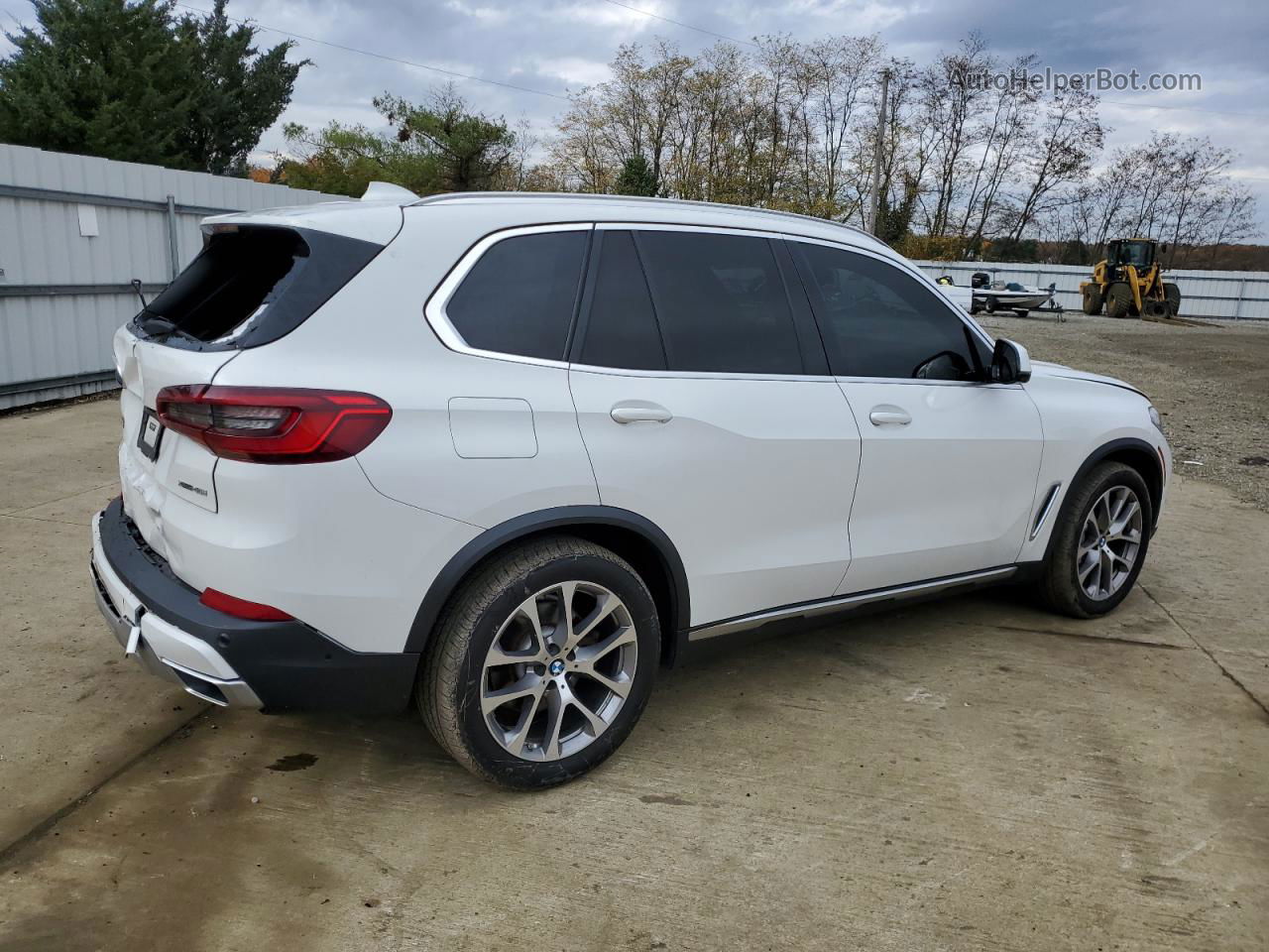 2019 Bmw X5 Xdrive40i Белый vin: 5UXCR6C53KLL11001