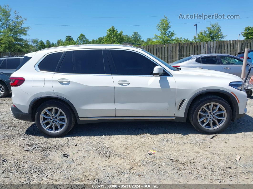 2019 Bmw X5 Xdrive40i White vin: 5UXCR6C53KLL11208